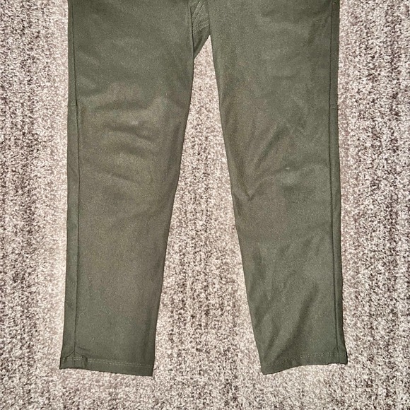 Lululemon Athletica Men's ABC Slim-Fit Pant Warpstreme in Olive Green - Picture 4 of 13